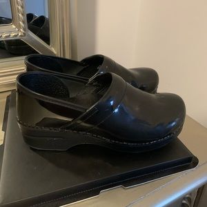 Black Dansko Clogs Size 41